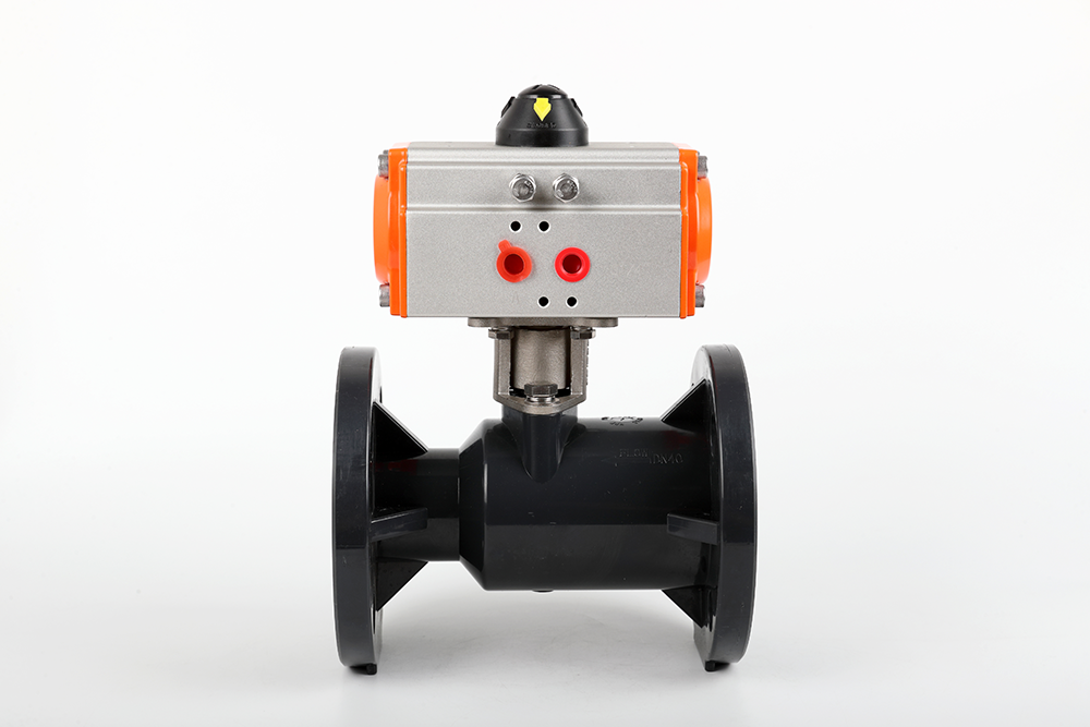 从江气动法兰一体球阀